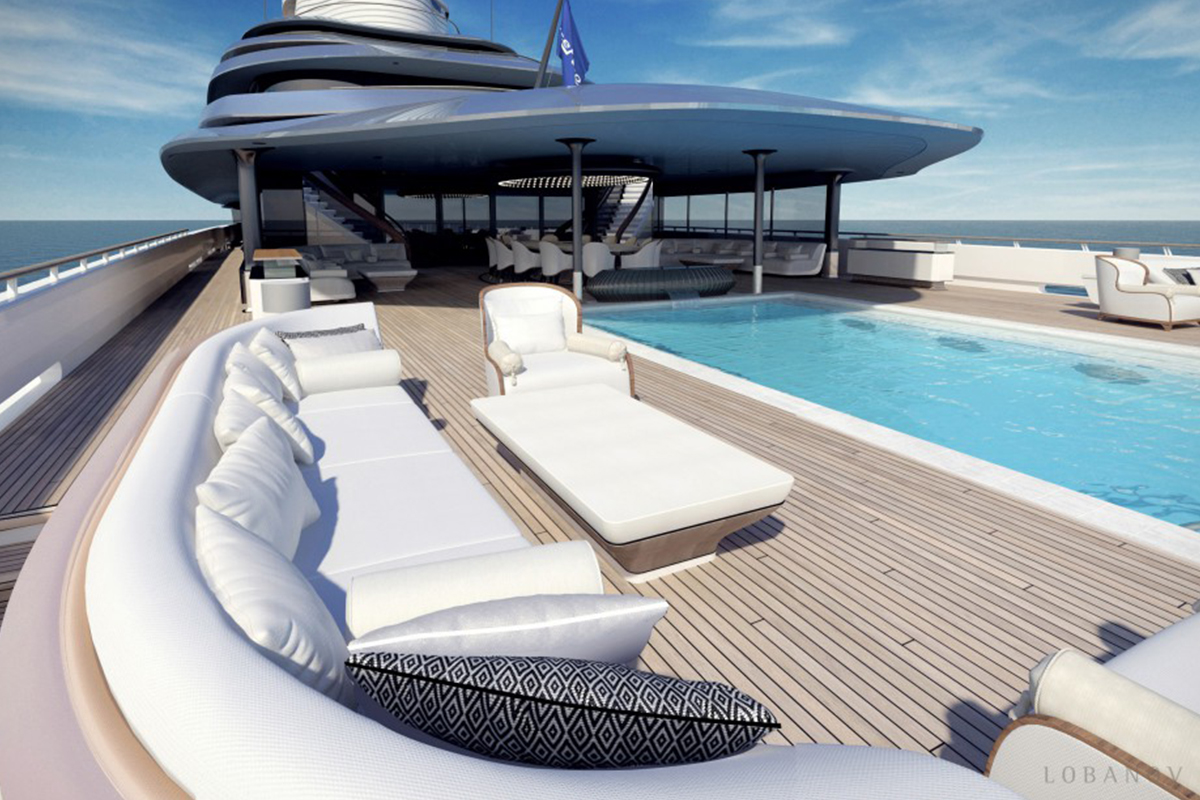 Nautical design yacht Creative Wave