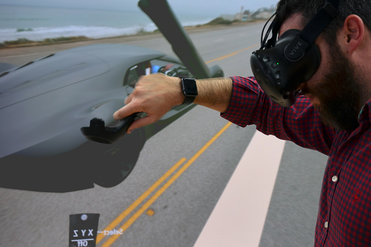 Virtual Reality car Creative Wave